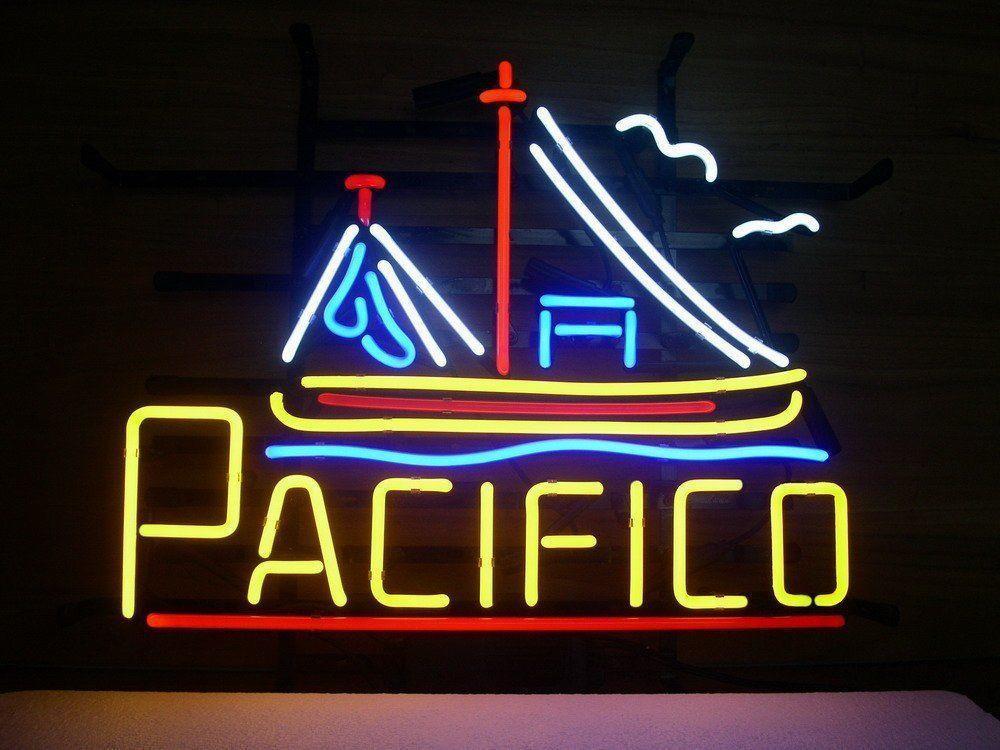 Cerveza Ship Pacifico Neon Sign